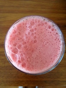 Strawberry smoothie