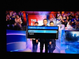 Brett Spencer, “The subtitling options for @adamhillscomedy's @TheLastLeg are surprisingly specific”